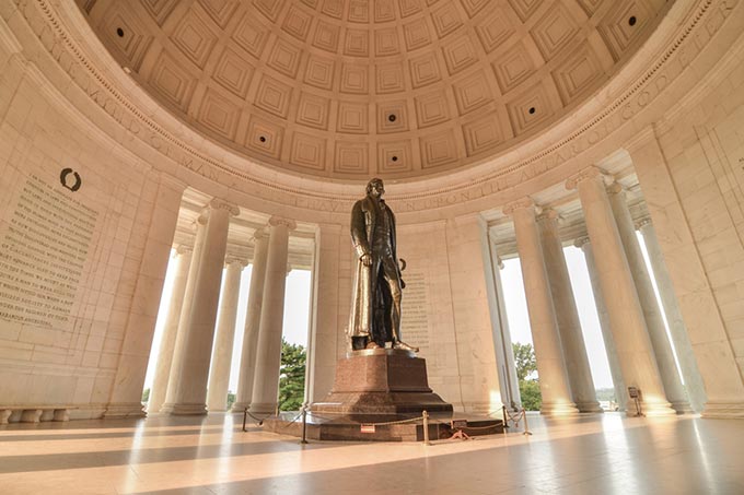 Jefferson Memorial im Inneren